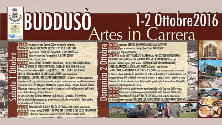 Artes in Carrera 2016 a Buddusò